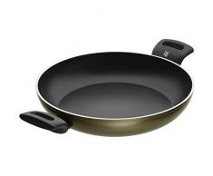 WMF Permadur Element Servier-/ Bratpfanne 28 cm, Aluminium beschichtet, hoher Rand, Induktion, Kunststoffgriff, PFOA frei