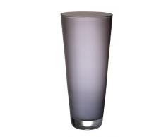 Villeroy & Boch Verso GroÃe Vase Pure Stone, 38 cm, Glas, Grau