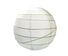 Bambus Weißbuch Laterne 40cm