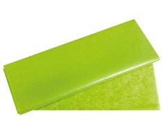 Rayher 67270417 Seidenpapier, hausergrÃ¼n hell, 50x75cm, 5 Bogen, 17g/mÂ², lichtecht, farbfest, leicht transparentes, dÃ¼nnes Papier, Geschenkpapier, Papier zum Basteln