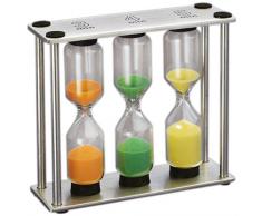 Cilio Sanduhr DREI-Zeit, Edelstahl, Sonstige, 4 x 9.2 x 9.4 cm