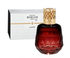 LAMPE BERGER Clarity Bordeaux Flacon, Glas, rot, 280 ml