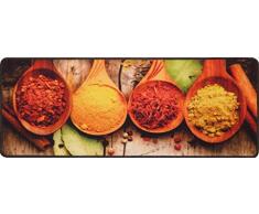 Fußmatte Schmutzfangmatte Küche Küchenläufer Deco-Flair Kitchen Gewürze 45 x 75 cm rutschfest und waschbar