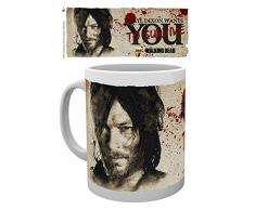 empireposter Walking Dead, The - Daryl Needs You - Keramik Tasse - Größe Ø8,5 H9,5cm