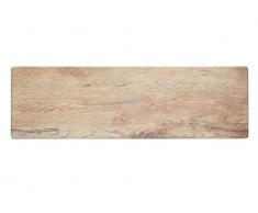 Kitchen Craft Servierbrett Holzeffekt 53x16cm, Melamin, Braun, 28 x 18 x 18 cm