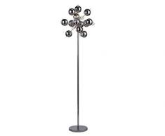 Naeve Leuchten C, Stehleuchte eXplosion, Metall, 20 W, G4, 50 x 50 x 167 cm, Chrom 2027942