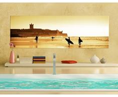 Apalis 42887 Leinwandbild Nummer 665 Surfer Beach, 120 x 40 cm