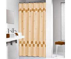 Sealskin Textil Duschvorhang Guadaloupe, Farbe: Beige, B x H: 180 x 200 cm