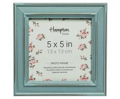 Hampton Frames Bilderrahmen, quadratisch, blau, 5x5 (13x13cm)