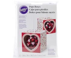 Wilton Single Pop Geschenk-Box, 12 Pack – Rot