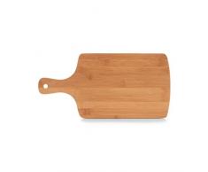 Zeller 25181 Schneidebrett mit Griff, natur, ca. 40 x 19.5 x 0.9 cm
