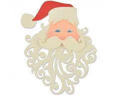 Sizzix 661299 Weihnachtsmann von Pete Hughes Thinlits Stanzen, 11 x 9.5 cm, 3 in Packung, Stahl