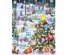 Vermont Christmas Snowy Slalom Adventskalender (Countdown zu Weihnachten)