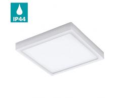 EGLO LED Außen-Deckenlampe Argolis, 1 flammige Außenleuchte für Wand und Decke, Deckenleuchte aus Alu und Kunststoff, Farbe: Weiß, IP44