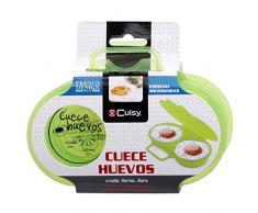 Cuisy KC2152 ,batch von 2 gekochte Eier gebraten, Kälber, Mikrowelle praktisch und schnell , farblich sortiert