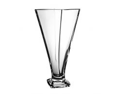 Crystaljulia Vase, Glas, 28cm, 13 x 13 x 28 cm