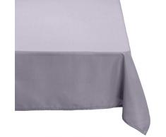 Tischdecke mit Fleckschutz eckig 140x240 cm ALIX grau