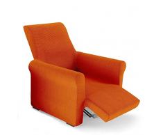 PETTI Artigiani Italiani Sesselüberwurf, Orange, Sessel von 80 bis 100 cm