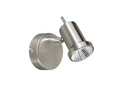 Action Wandleuchte, 1-flammig, Serie Hoorn, 1 x LED, 5 W, Durchmesser 8 cm, Kelvin 3000, Lumen 400,