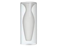 Philippi Esmeralda Vase L, Glas, Transparent, 13 x 13 x 32 cm