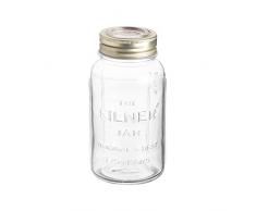 Kilner Jubiläums-Drehverschluss 0.75 Liter Einkochglas, Glas, transparent, 750 ml
