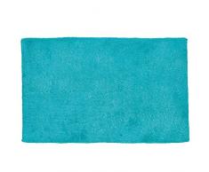 Kela 22463 Badematte Ladessa 100x60cm aus Baumwolle in TÃ¼rkis, Baumwolle, 60 x 100 x 0,8 cm