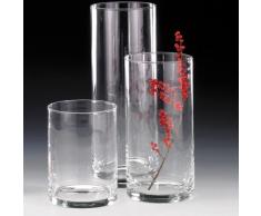 Sandra Rich Vase, Glas, transparent, 20 x 10 x 10 cm