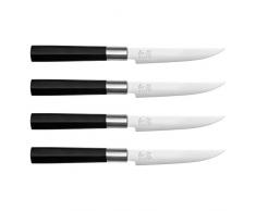 KAI Wasabi Black Wasabi Black Set, Inhalt: 4 x Steakmesser 6711S , 67S-404