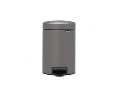 Brabantia Treteimer newIcon, shine grey, 3 Liter