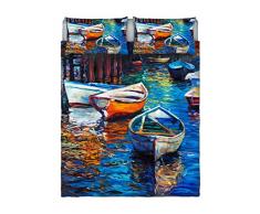 Italian Bed Linen Sogni dAutore Bettwäsche set, 100% Baumwolle, SD15, Doppelte