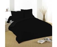 Lovely Casa HC44820001 Alicia HC Bettbezug 260 x 240 cm 100 % CO 100 % Baumwolle, schwarz, 260 x 240 cm