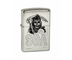 Zippo 2.003.913 Feuerzeug Sons of Anarchy - SOA - Limited Edition 001/500-500/500 - Collection 2014, high Polished, Chrome