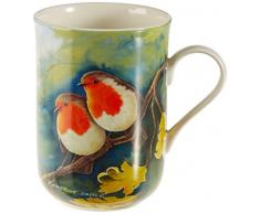 Maxwell & Williams Birds of the World Kaffeebecher, Porzellan, Mehrfarbig, 10,5 x 7,5 x 10,5