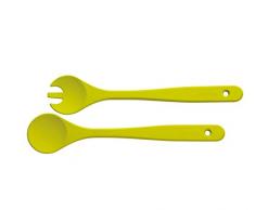 Zassenhaus Salatbesteck 2tlg. Kiwi, Bambus, grün, 29.8 x 6 x 2.2 cm