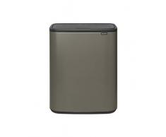 Brabantia Mülleimer, Platinum, 30 Liter