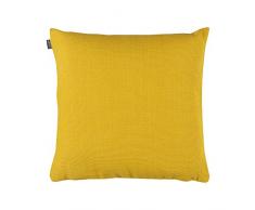 LINUM Pepper Kissenhülle, Baumwolle, Mandarinegelb, 50 x 50 cm