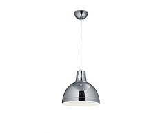 Reality Leuchten R30321006 Scissor A++ to E, Pendelleuchte, Metall,, E27, Chrom, 30 x 30 x 150 cm