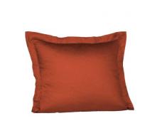 fleuresse Colours Kissenbezug, Mako Satin, terracotta, 35 x 40 cm