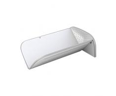 Joseph Joseph Schneidebrett mit Sieb faltbar und rutschfest, Kunststoff, weiß