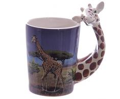 Puckator SMUG22 Kaffeebecher Giraffe, 8 x 12 x 14,5 cm