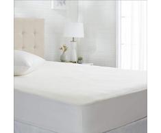 AmazonBasics - Kühlender Matratzenschoner, Bambus-Viskose - 135 x 190 cm