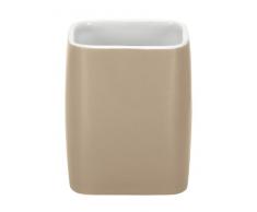Kleine Wolke 5066271852 Zahnputzbecher Cubic, Accessoires, Taupe