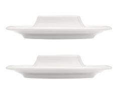 Iittala Raami Eierbecher 2 St, Porzellan, weiß, One Size