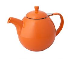 FORLIFE Curve Teekanne mit Teesieb, 114 ml 45-Ounce / 1330 ml Karotte