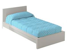 Martina Home Bettwäsche Bettwäsche Candy Star – Bettwäsche 105x20x47 cm blau