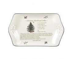 Spode Rezept-Tablett mit Weihnachtsbaum, 30,5 cm