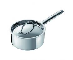 KUHN RIKON 37342 Kochgeschirr Topf Stielkasserolle Mehrschicht Circolo Kochtopf 3.0L/20cm optimale Hitzerverteilung Edelstahl