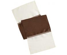 Eurofirany Tischdecke, Polyester, beige, 40x140cm