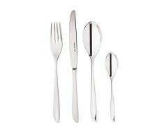 Rosenthal - Sambonet - Besteck-Set - 24tlg. - Leaf - Edelstahl