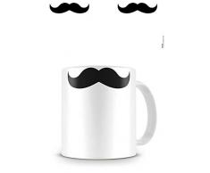 empireposter - Moustache - The Connoisseur - Größe (cm), ca. Ø8,5 H9,5cm - Lizenz Tassen, NEU - Beschreibung: - Keramik Tasse -
